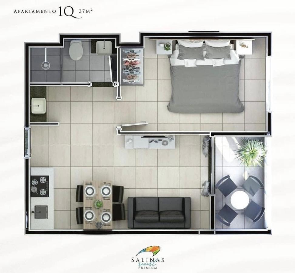 Salinas Premium Resort - Apto Ate 4 Pessoas Salinopolis Ngoại thất bức ảnh